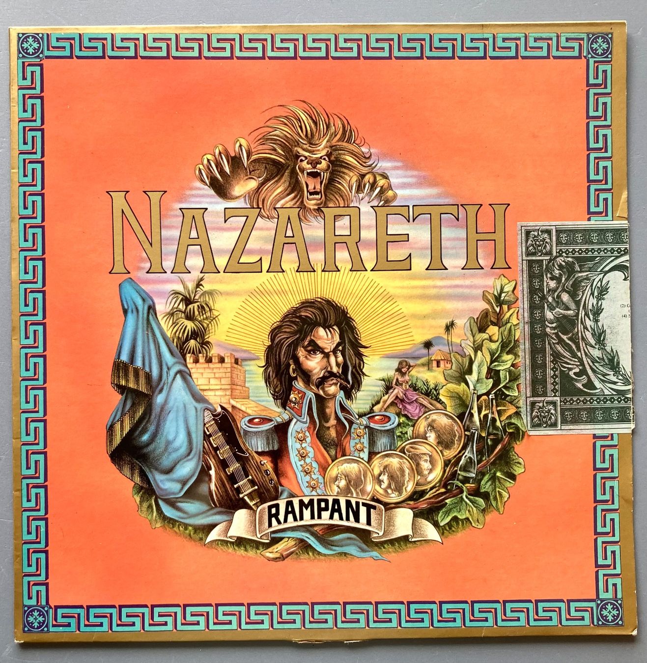 Vinyles: NAZARETH - RAMPANT – D'occasion à Poliez-Pittet par Newtown-Records