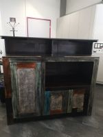 Vintage Sideboard/Bar,  Mango Holz, Shabby Chic Look, Top!