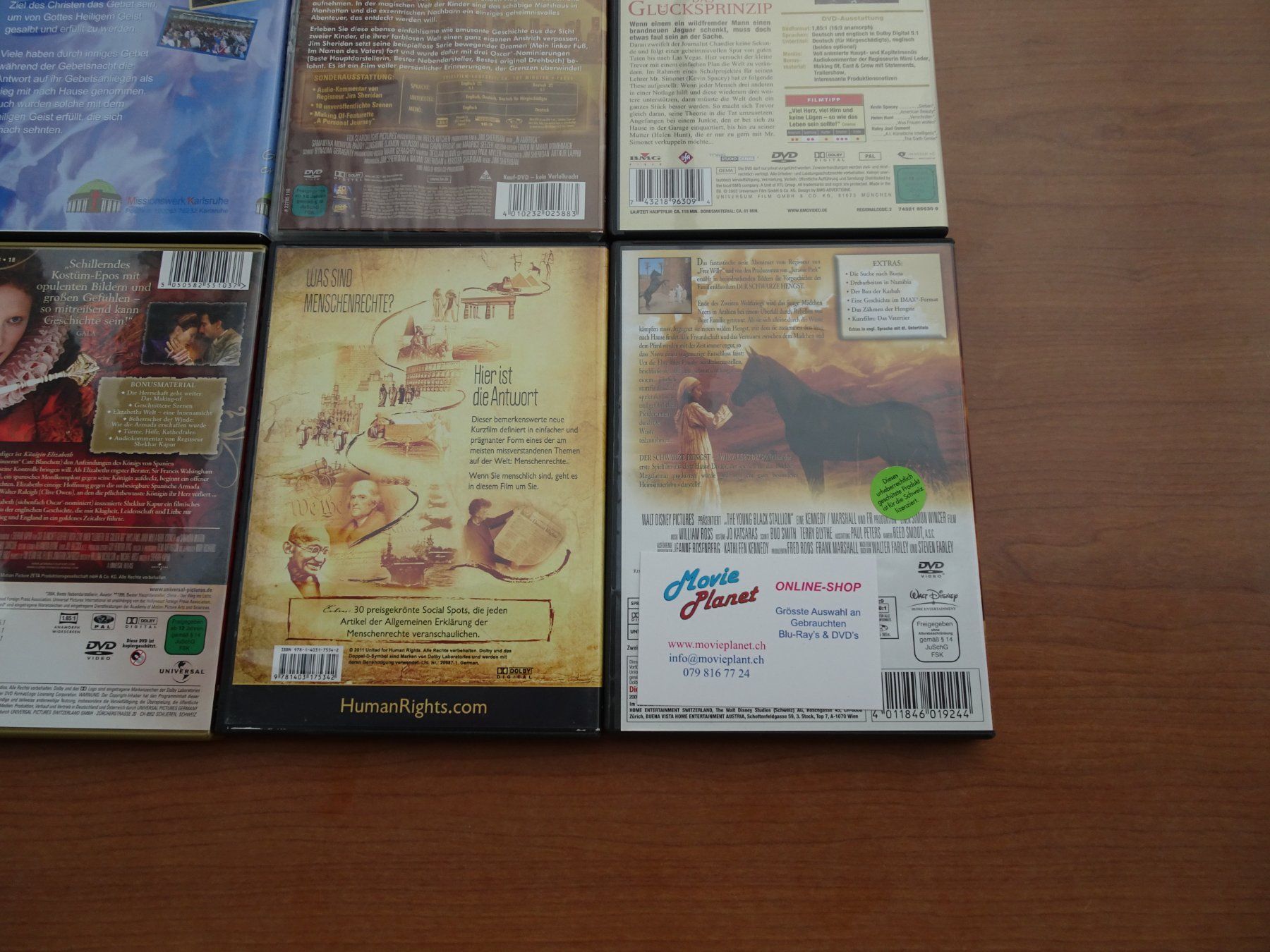 Alle DVDs: Jesus und diverse Filme – Gebraucht aus Schenkon von Movieplanet 2