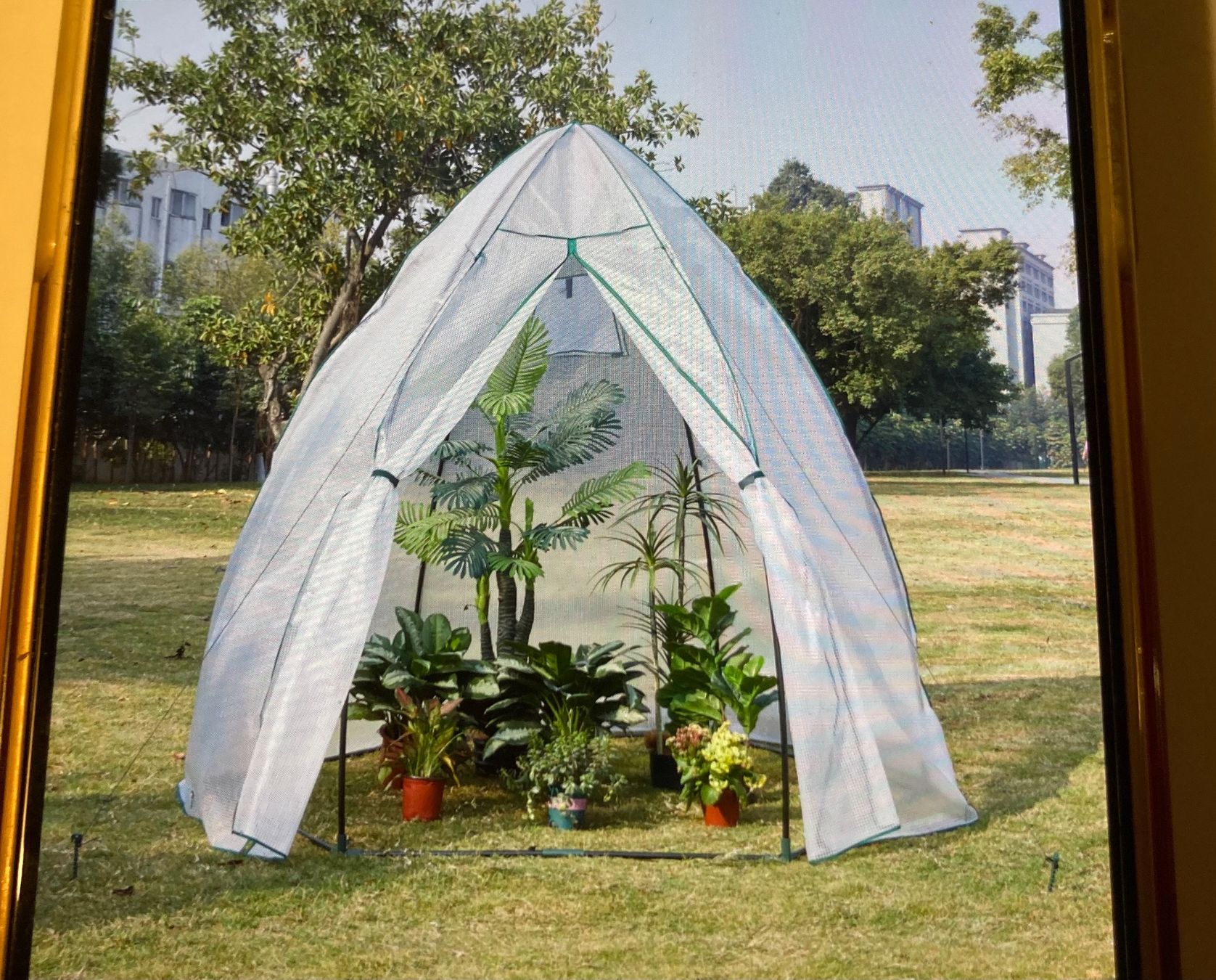 Casette da giardino & serre: Palmen,Pflanzen-Winterschutz – Nuovo e nell'imballaggio originale da Wädenswil venduto da warumnicht62 1