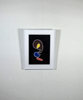 Original Schweizer Kunst: La dame dans le salon de thè 2