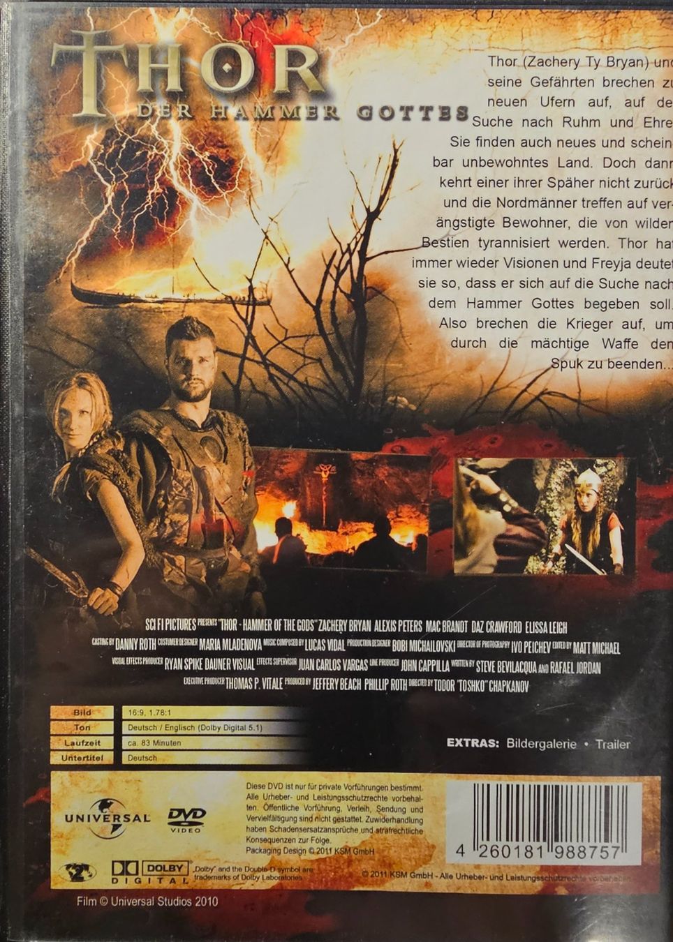 Tous les DVDs: Thor - Der Hammer Gottes – D'occasion à Wahlen b. Laufen par Cg10 1