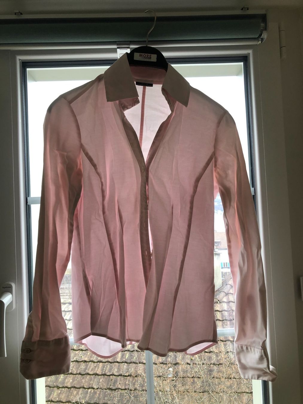 Eterna Camicette: Bluse rosa Eterna premium Grösse 34, Baumwolle – Usato da Weissbad venduto da Studently