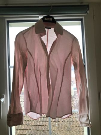 Bluse rosa Eterna premium Grösse 34, Baumwolle
