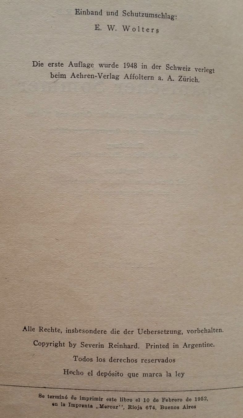 Libri: Spanischer Sommer - Reinhard Severin, 1952 – Usato da Oberriet SG venduto da Krishna111 2