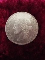 CH, 5 Franken/Francs/Franchi 1890