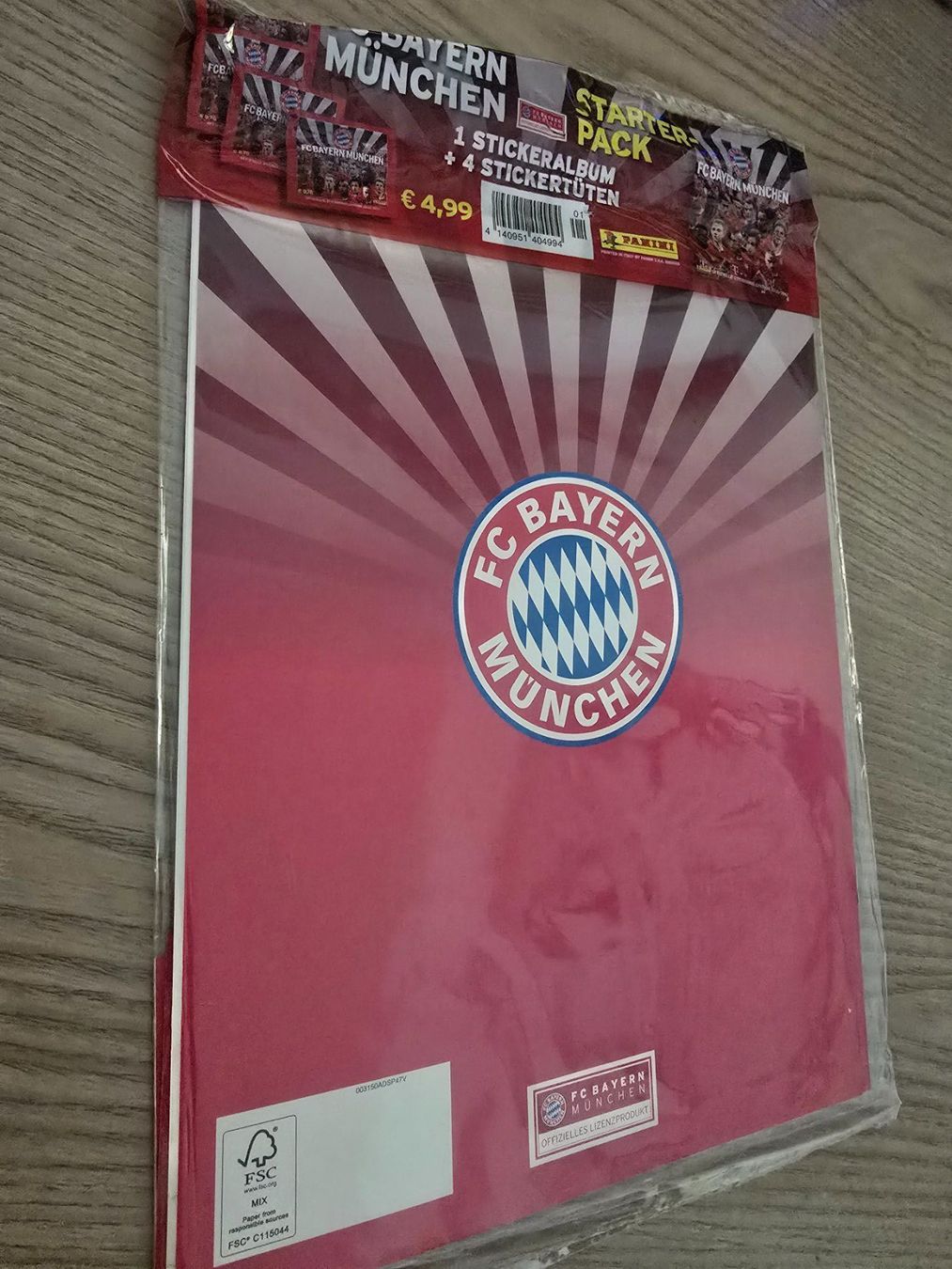 Panini Albums: Panini FC Bayern München 2016/2017 Starter-Pack – Neuf (Voir description) à Embrach par Pbrandy 1