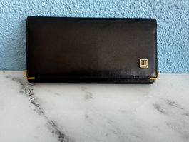 🖤 Dunhill Vintage Portemonnaie | Schwarzes Leder |