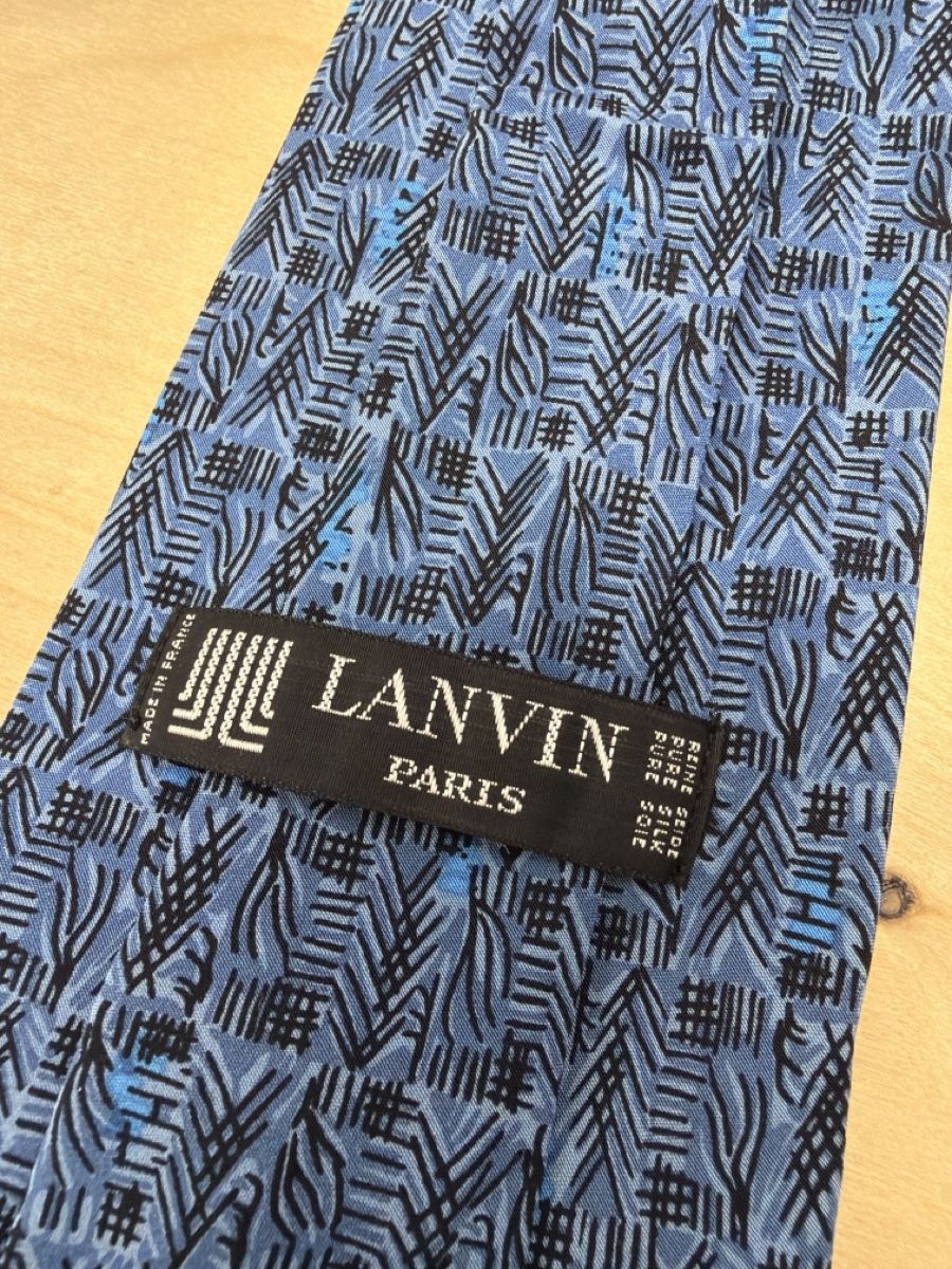Lanvin Krawatten: Vintage- Krawatte von Lanvin – Gebraucht aus Basel von Wotan 1
