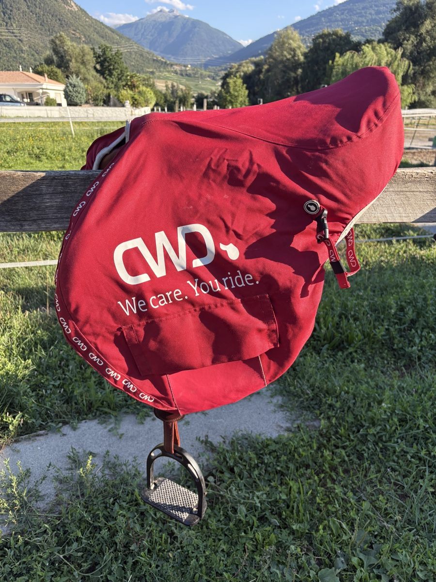 Selles, accessoires: Selle de saut CWD 2G marron cuir – D'occasion à Sion par Metrcy 4