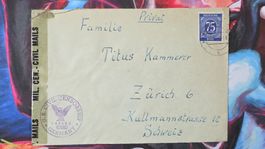 CL35 Enveloppe + Timbre Allemagne 1942