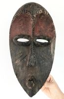 Rarität seltene alte Mahongwe Maske Gabun Höhe 35 cm Top