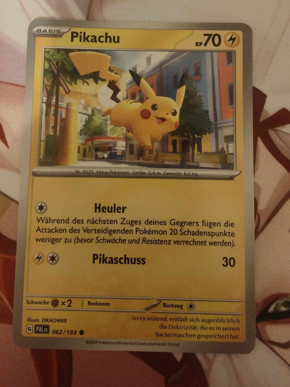 Pokémon Carte collezionabili: Pokemon Pikachu Karte neuwertig – Nuovo (secondo la descrizione) da Schaan venduto da Pince_