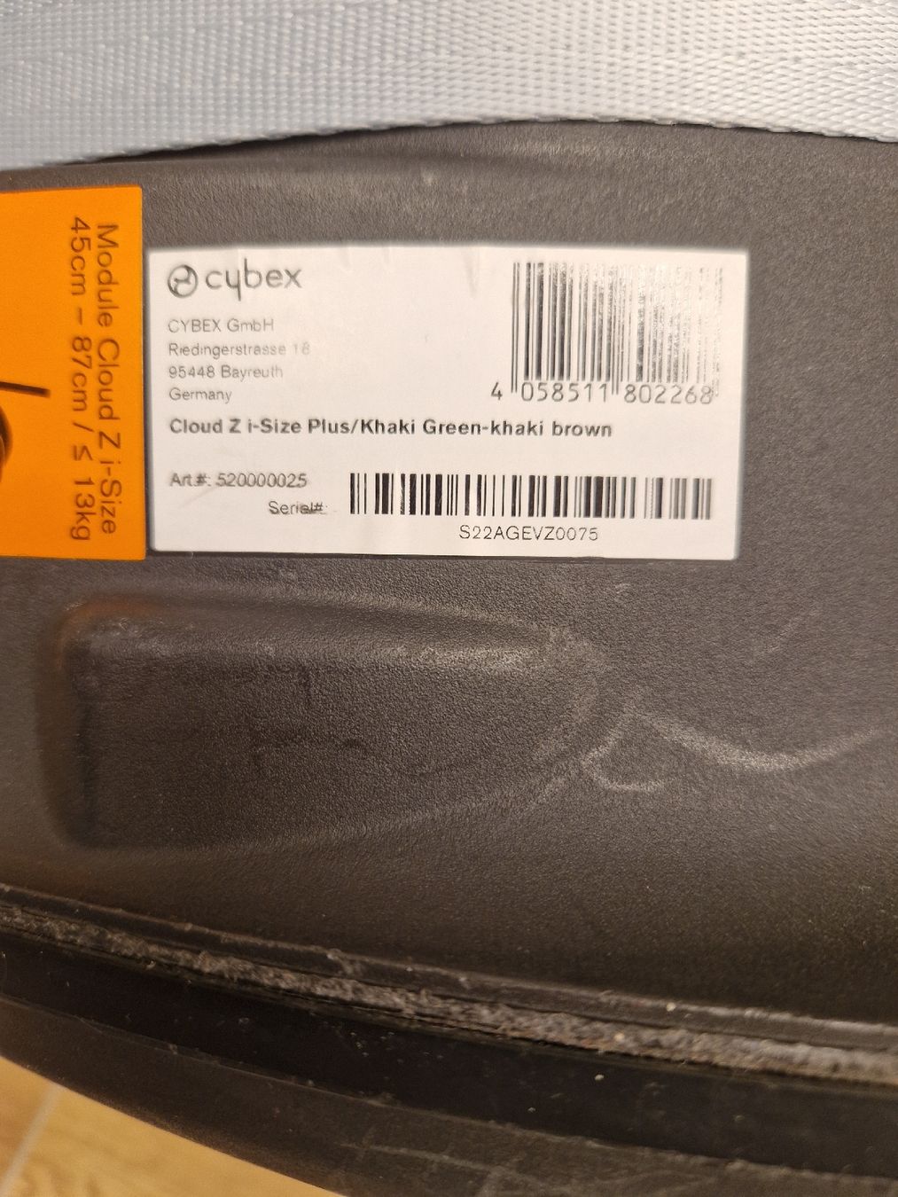 Cybex Auto-Kindersitze: Cybex Cloud Z i-Size Plus – Gebraucht aus Nürensdorf von wiv_nyn5 4