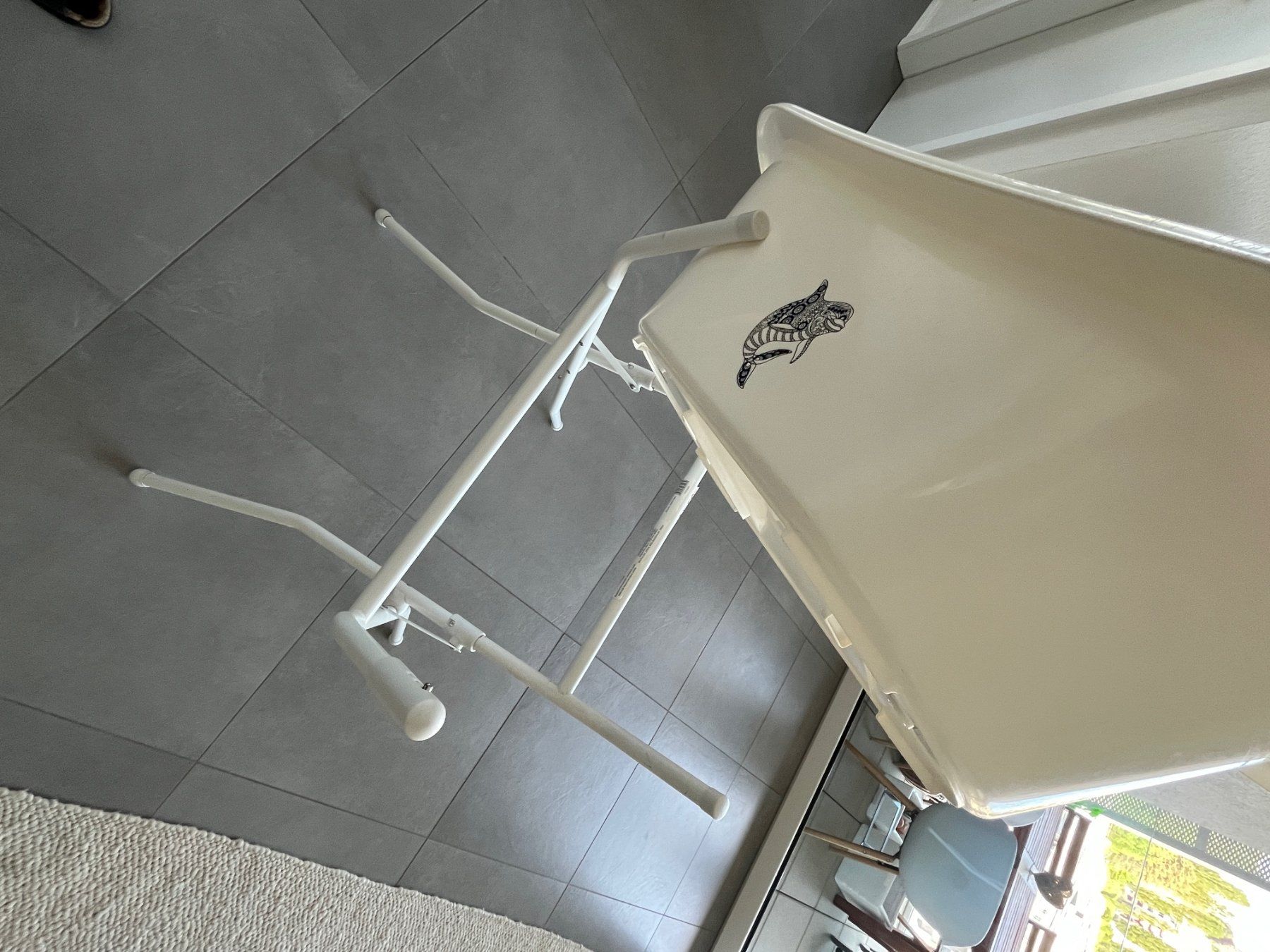 Vasche da bagno: Baby Badewanne, mit Klappständer – Nuovo (secondo la descrizione) da Fribourg venduto da RafaelFilliger 2