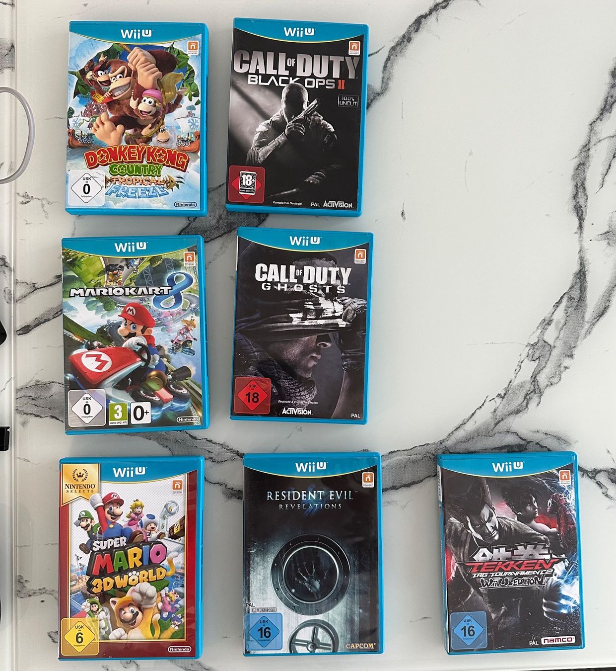 Nintendo Consoles: Nintento Wii U + 7 Spiele – D'occasion à Spreitenbach par Diara14 2