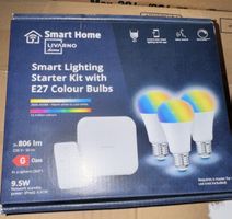 Smart Lighting Starter Kit E27 Farbige Glühbirnen - NEU