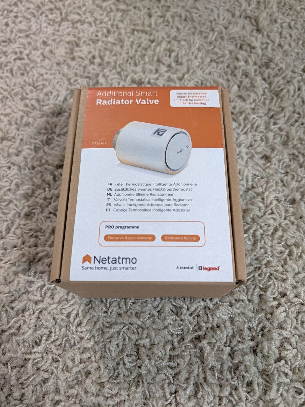 Sonstige Gartengeräte: Netatmo Funk-Heizkörperthermostat – Neu und originalverpackt aus Aesch BL von Capo-Califfo