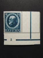 Bayern König Ludwig Mi-Nr.107 l Eckrand Postfrisch Tadellos