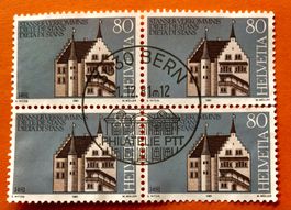 4 er Block Nr.662  mit Stempel 1981 Bern   