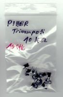PIHER Trimmpoti 10 KΩ - 0,15 Watt - NEU - 10 Stück