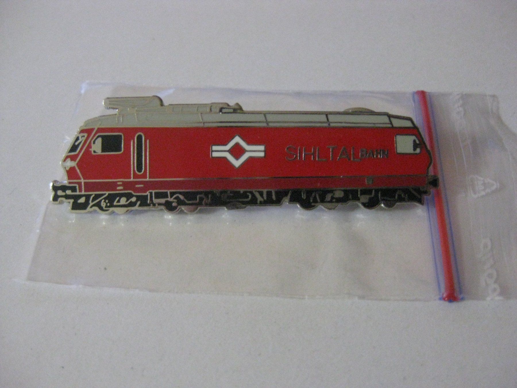SBB/CFF/FFS Placchette & Badge: Bahn SIHLTAL / Lok / grosse Pin – Usato da Münchenbuchsee venduto da neuwertig-gespart
