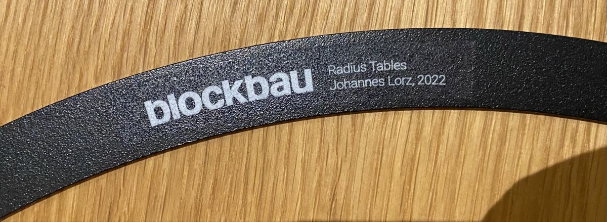 Tische: Holz Salontisch Blockbau Radius Tablea – Gebraucht aus Grossaffoltern von domi59 4