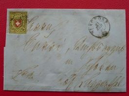 Rayonbrief 1854: Rayon II: T.3 E-LO II von BURGDORF !