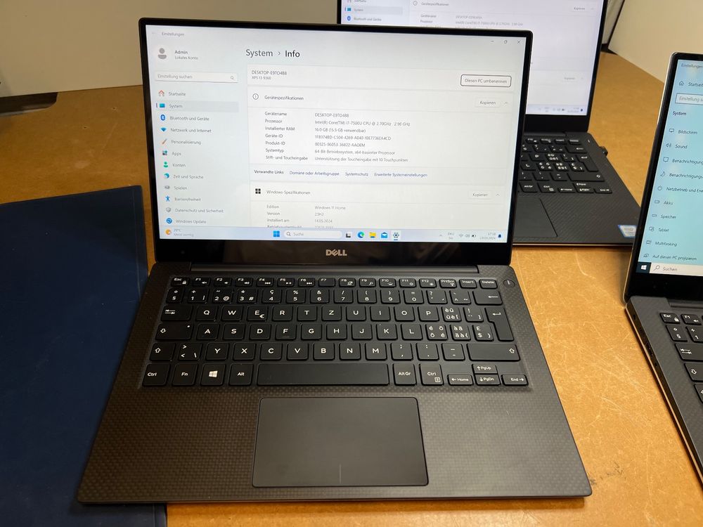 3x Dell XPS 13 Modell 9360 (Gebraucht) in für CHF 499 – mit Lieferung ...