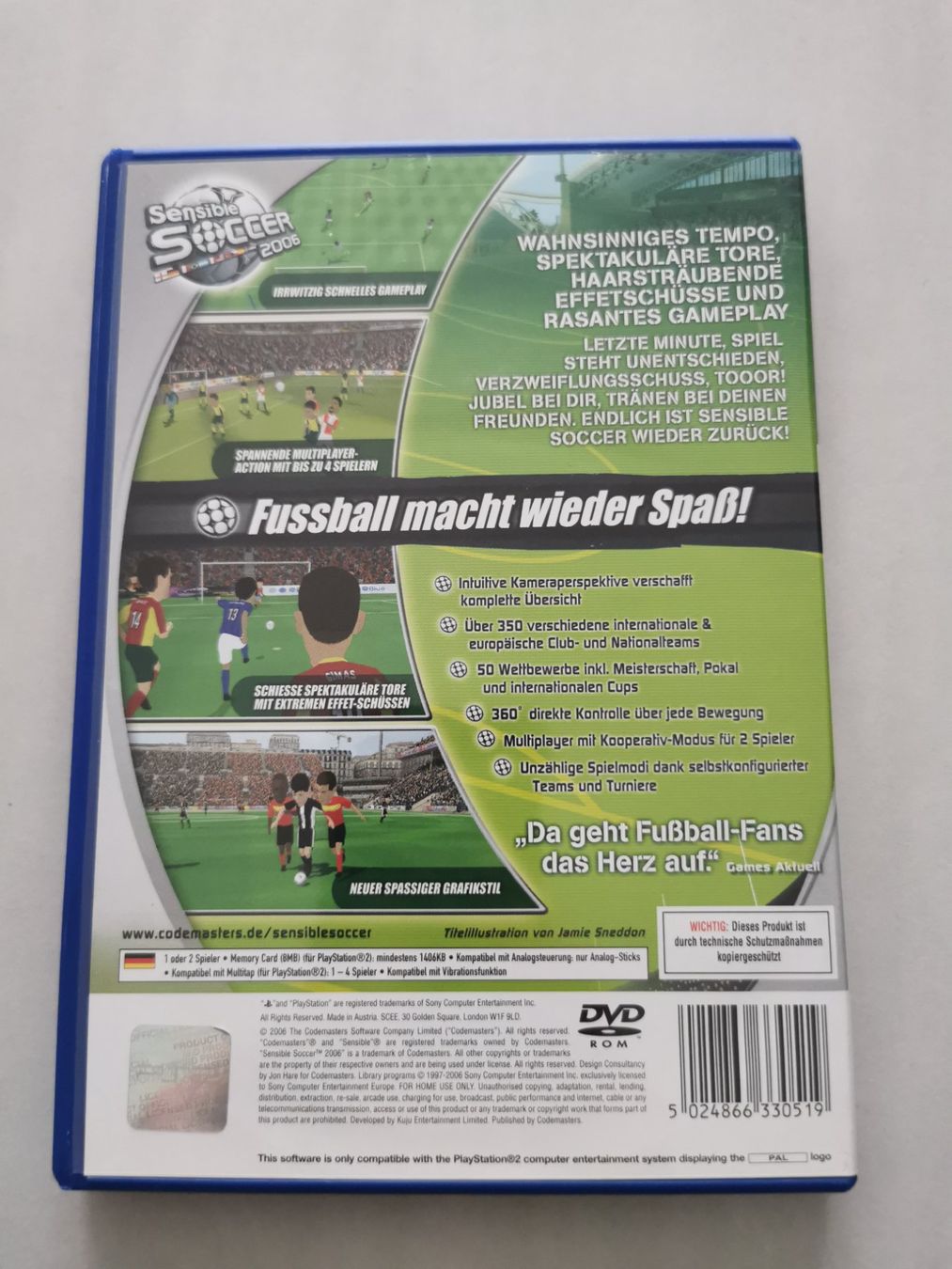 Sony Giochi: Play Station 2 Spiel "sensible Soccer 2006" – Usato da Malters venduto da Wahni81 1