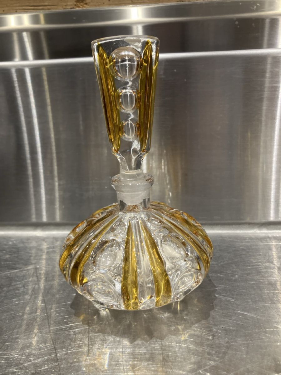 Flaconi: Flacons Vintage crystal Ambré Parfum Coiffeuse – Usato da La Neuveville venduto da Canelle4 2