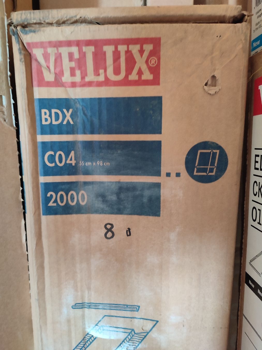 Finestre: VELUX BDX 2000 C04 / CK04 Dämmrahmen 5 Stück – Nuovo (secondo la descrizione) da Niederwil SG venduto da berger.niederwil 5