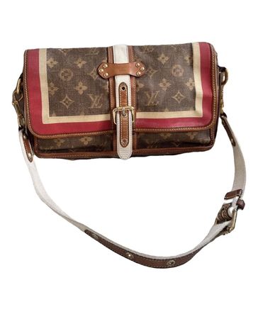 LOUIS VUITTON Monogram Tisse Porte Rayures Bag