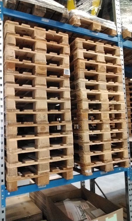 10 Europaletten / Palettes Euro (120x80 cm) | Kaufen auf Ricardo
