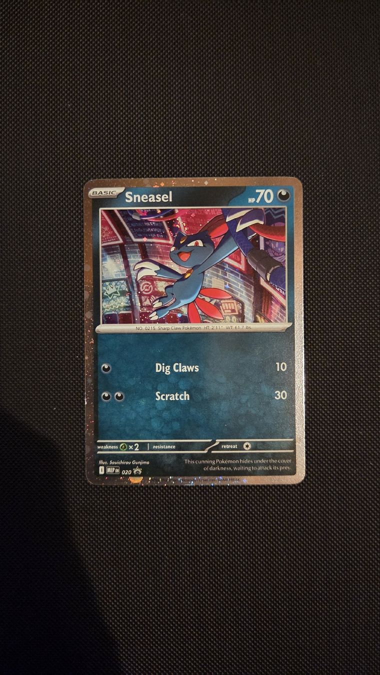 Pokémon Carte collezionabili: Pokemon Sneasel Promo MEP EN – Usato da Curio venduto da CATE13