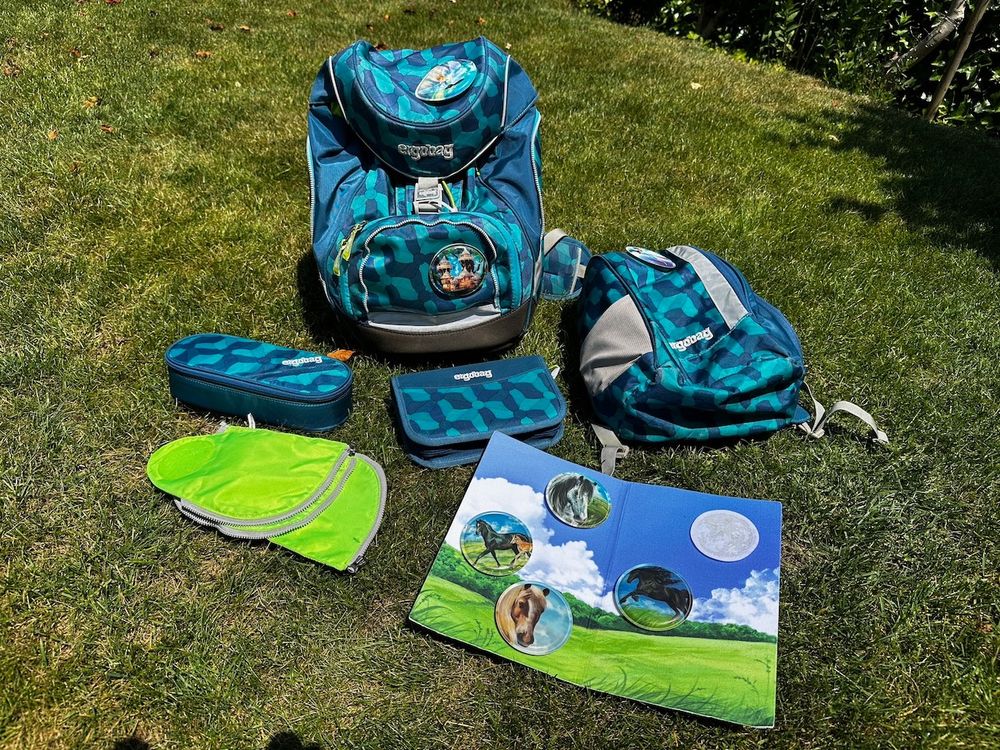 ergobag borsa sportiva Sportbag MähdreschBär verde