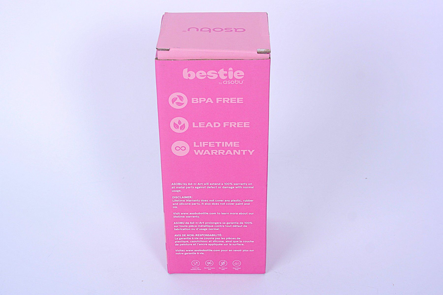 Borracce & Thermos: ASOBU Isolierflasche pink – Usato da Zollikofen venduto da Restwert_Zollikofen 2