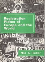 Registration plates.Europe and the world