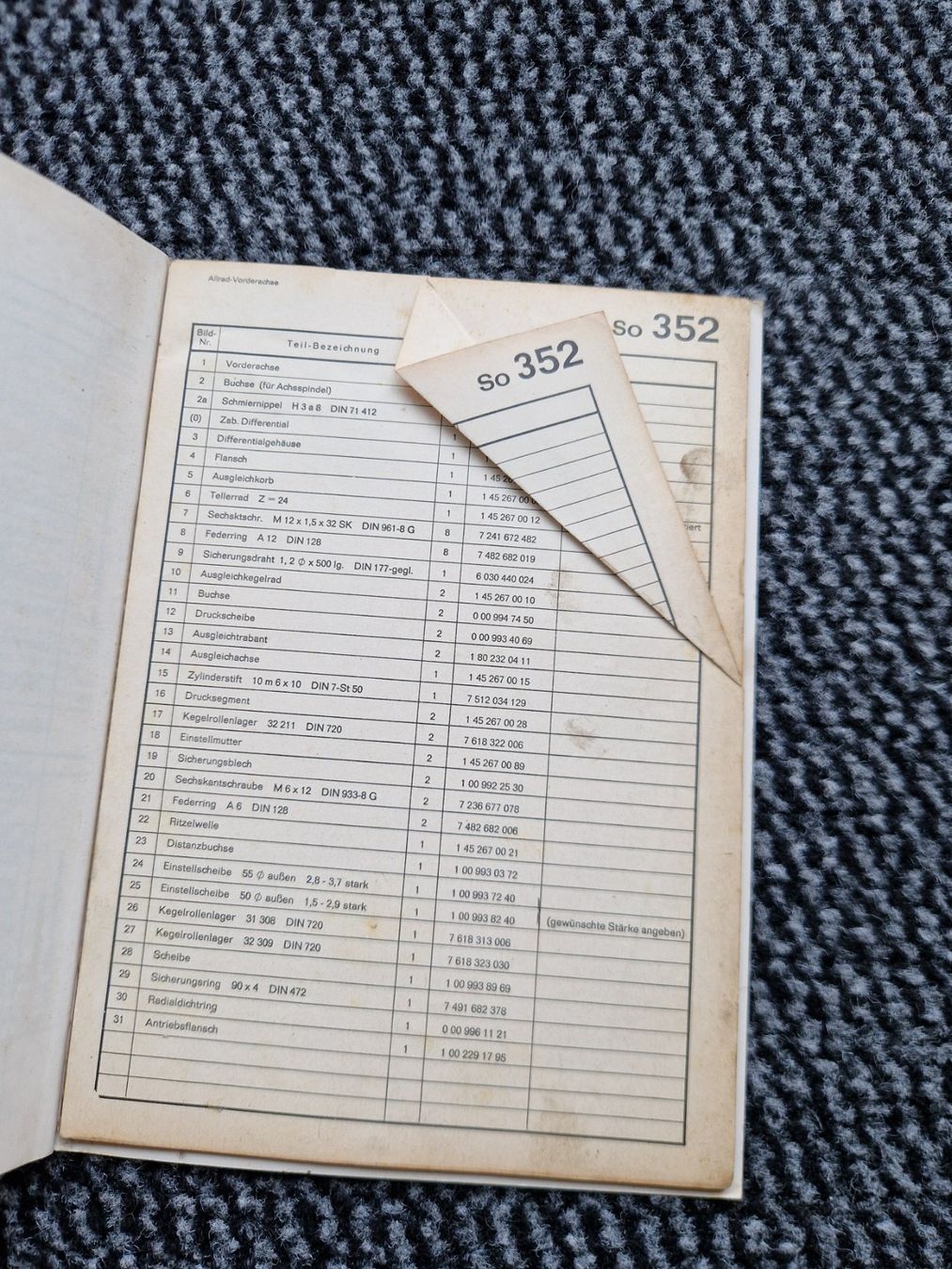 Kramer Trattori: Original Anleitung / ET-Liste Kramer Allrad Baggerlader 515 – Usato da Dürnten venduto da Bachtel84 4