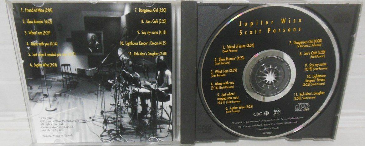 CDs: Scott Parsons, Chris Mitchell, John Cumming, Joe Murphy, – Gebraucht aus Unterbäch VS von cond 2