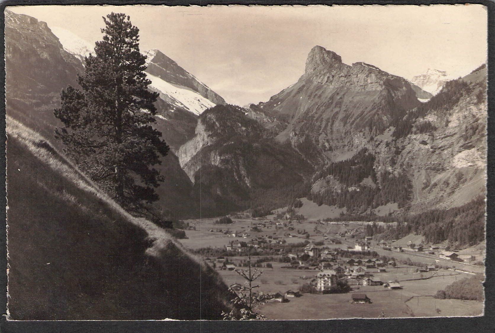 Ansichtskarten: ,Kandersteg , 1923 – Gebraucht aus Reichenburg von ibiza18