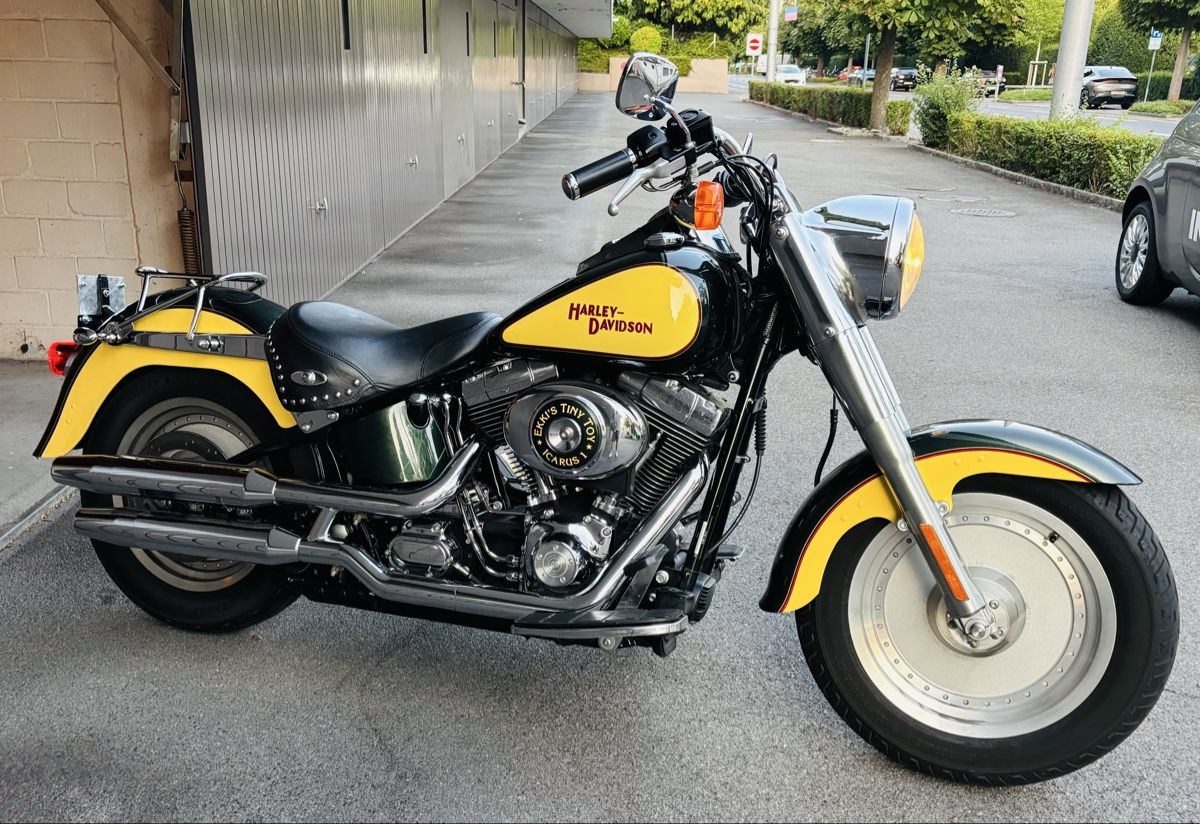 Harley-Davidson Chopper: Harley Fat Boy FLSTFI – Gebraucht aus Luzern von Cetina0