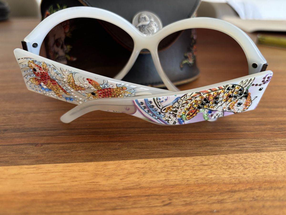 Ed Hardy Occhiali & Lenti: Sonnenbrille Ed Hardy Glitzer – Usato da Winterthur venduto da san_wd8j 3