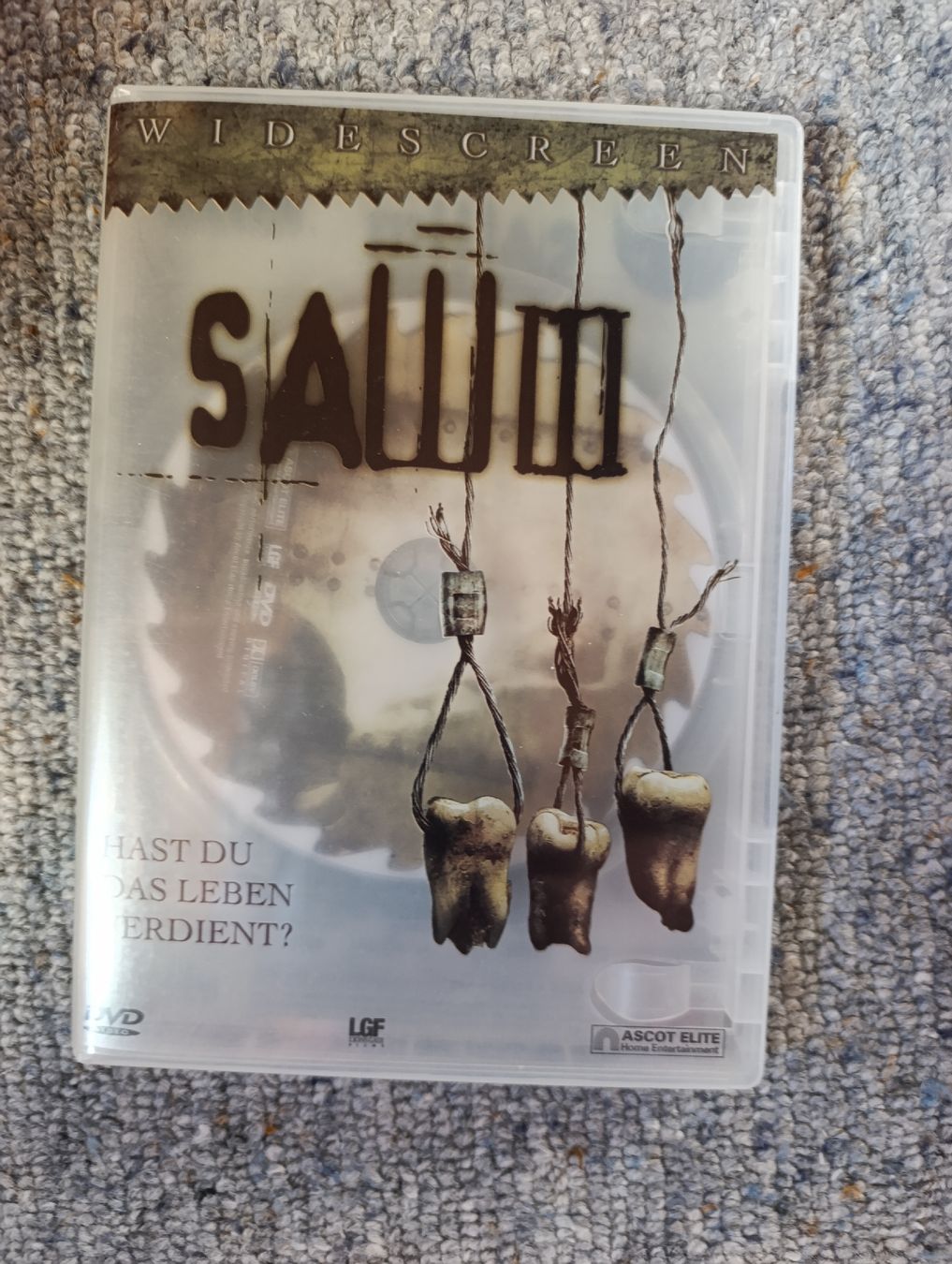 Alle DVDs: Saw 3 – Gebraucht aus Fischenthal von Widder71