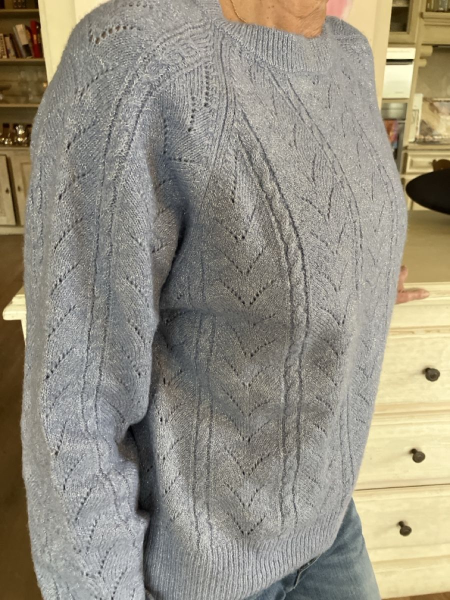 Pulls & Sweat-shirts: Winter Strickpullover, hellblau, Grösse M, sehr warm! – D'occasion à Muralto par jac_hkz5 1