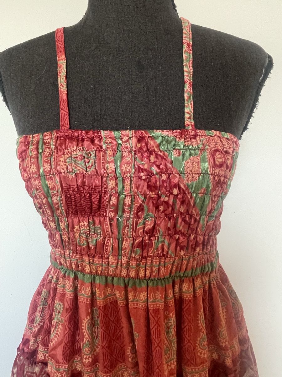 Gonne: Boho Midikleid / Maxirock mit Seide – Nuovo (secondo la descrizione) da Sigriswil venduto da ck56 5