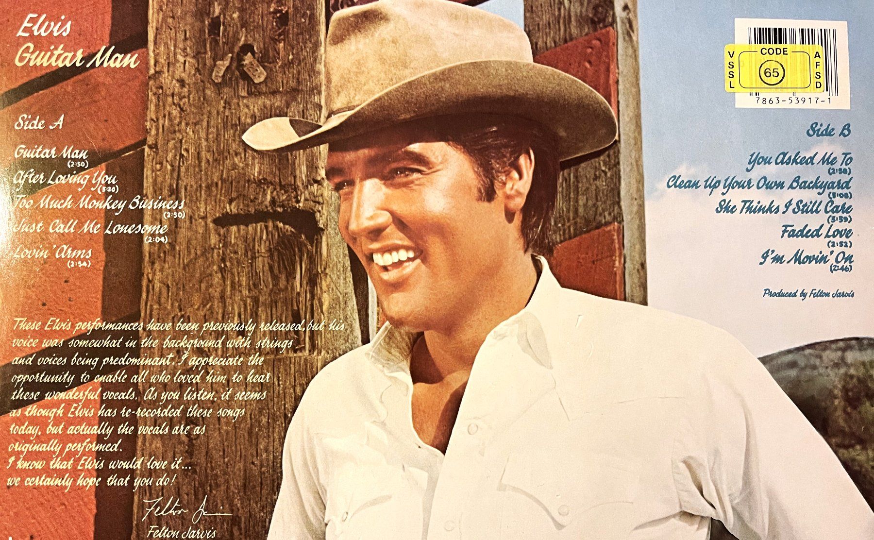 Dischi in vinile: ELVIS PRESLEY • Guitar Man Vinyl – Usato da Oftringen venduto da Vucki 2