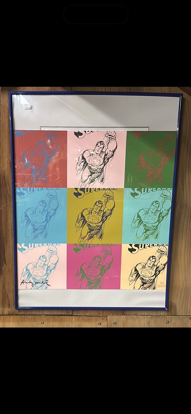 Foto & Immagini: Andy Warhol: Superman 183/2400 – Usato da Villmergen venduto da bubblevintage