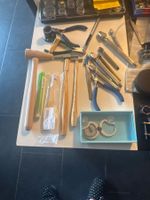 Jeu d'outils d'horlogerie et de précision divers