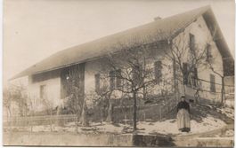 LANDWIRTSCHAFT/BAUERNFAMILIE 1910 im Winter ZH?